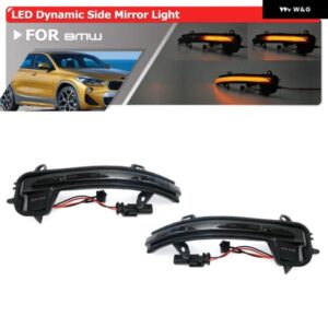 BMW Z4 G29 2019 + X2 F39 2018 + スモークダイナミック アンバー LED バック ミラー ウインカーウインカー ASSY キット 方向 インジケーター