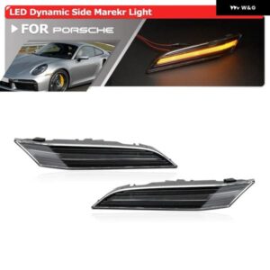 ポルシェ 911 992 カレラ 4 S 4S タルガターボ GT3 2019-ダイナミック LED フェンダーサイドマーカーウインカーウインカー