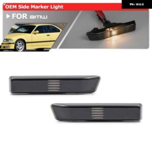BMW スモークレンズ フロント OEM サイドマーカーウィンカー インジケーター 3シリーズ E36 LCI 318I 318IS 318TI 323I 323IS 328I 328IS E53 X5