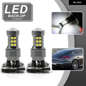 ポルシェ 2X PH16W LED リバース 電球 970 パナメーラ 2010-2016 997.2 911 987.2 ケイマン ボクスター 2