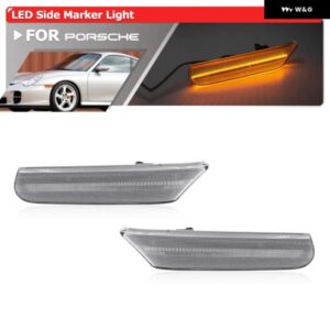 ポルシェ 2X 911 カレラ 4 4S GT ターボボクスターフロント バンパー LED フェンダーサイド マーカーライト ウィンカーライト 99