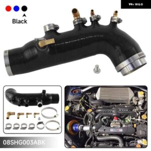スバル シリコーンターボインレットインテークホース + クランプ インプレッサ WRX レガシィ GE GH GR EJ25 エンジン 2.5L