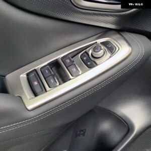 スバル カーボンルック アームレスト スイッチカバー フォレスター SK 2018 19 インテリア ドア窓リフト コントロール ボタン トリム