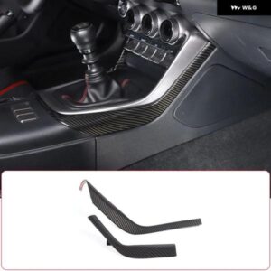 スバル BRZ 2022 ABS カーボン中央 制御 ギアサイド 装飾 ストリップ ステッカー カー インテリア アクセサリー LDH