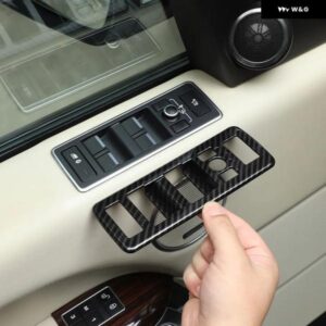 ランドローバー レンジローバー ヴォーグ L405 2013-2017 ABS 窓ガラス昇降 ボタン 装飾 フレーム ステッカー カーアクセサリー