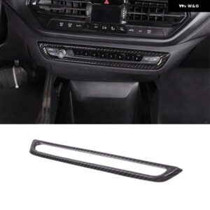 BMW 1シリーズ 2シリーズ F40 F44 2020-2024 ABS カーボンカーセンター コントロール ボリュームノブ 装飾 フレーム カーアクセサリー