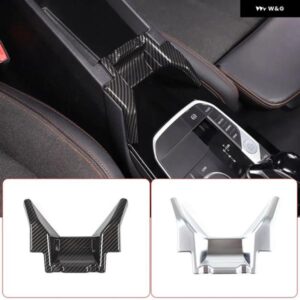 BMW 1シリーズ 2シリーズ F40 F44 2020-24 ABS カーボンカーセンター コントロール アームレスト ボックス フロント 装飾 パネル カーアクセサリー