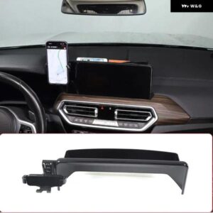 BMW X3 G01 X4 G02 2022 ABS カーナビゲーション画面リア 収納 ボックス GPS ナビゲーション電話ホルダー カーアクセサリー