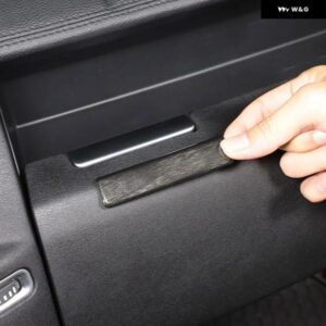 ランドローバー ディスカバリー 4 LR4 2010-2016 ABS 黒木目 ダッシュボード 収納 ボックス スイッチカバー ステッカー カーアクセサリー