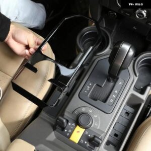 ランドローバー ディスカバリー 3 LR3 2004-2009 ABS カーセンター コントロール シフト パネル フレーム 装飾 ステッカー インテリア アクセサリー