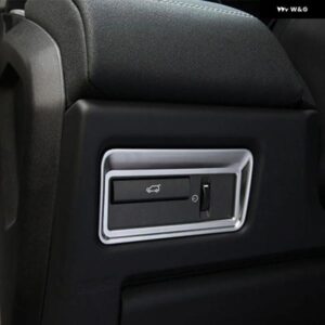 ランドローバー クロームリアドア ボタン カバー トリム ステッカー レンジローバー EVOQUE 2011-15 アクセサリーカー スタイリング