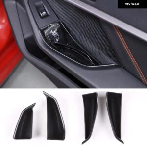 BMW LHD 1 2シリーズ F40 F44 2020-2024 ABS ブラックフロントリア ドアハンドル アームレスト 収納 ボックス ホルダー カーアクセサリー