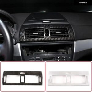 BMW X3 E83 2006-2010 ABS 中央 制御 エア アウトレット 装飾 フレーム トリム インテリア アクセサリー