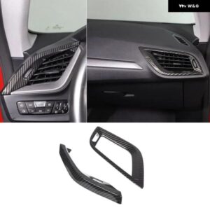 BMW 1シリーズ 2シリーズ F40 F44 2020-2024 ABS カーボンカーセンター 制御 サイドエア アウトレット 装飾 フレーム カーアクセサリー