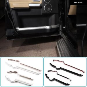 ランドローバー ABS ブラック/ドアインナードア トリム ストリップ トリム ステッカー ディスカバリー 3 LR3 2004-2009 カーアクセサリー