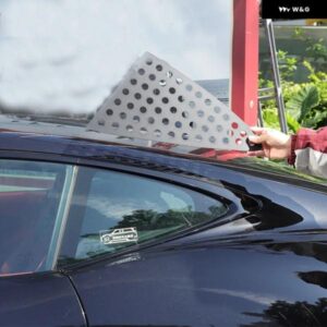 ジャガー 合金 黒 F-TYPE 2013-2024 リア三角ガラス窓ハニカム 装飾 パネル ステッカー アクセサリー