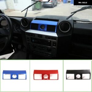 ランドローバー ディフェンダー 110 2008-18 中央 制御 空調 エア アウトレット 装飾 フレーム ステッカー カーアクセサリー