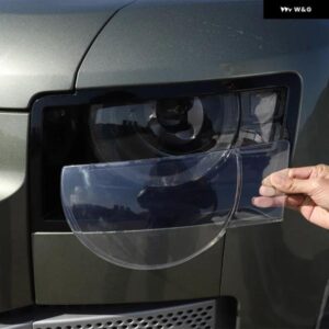 ランドローバー ディフェンダー 90 110 2020-2025 カー スタイリング ABS ヘッドライト カバー カーアクセサリー