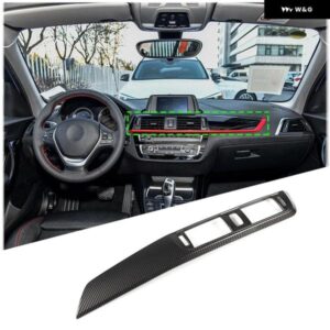 BMW 1 2シリーズ F20 F21 F22 F23 2017-2019 ABS カーボンカーセンター 制御 エア アウトレット 大型 パネル ステッカー カーアクセサリー