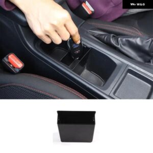 スバル WRX 2022-2024 ABS ブラックセンター コンソール 水カップホルダー 収納 ボックス インテリア アクセサリー