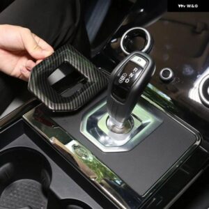 ランドローバー ABS インナーセンター コンソール ギア シフト カバー トリム ステッカー レンジローバー EVOQUE L551 2020 カーアクセサリー