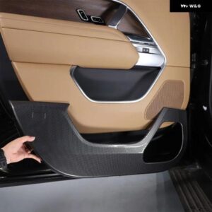 ランドローバー レンジローバー ヴォーグ 2023 2024 ABS カーボンドアアンチキック パネル ステッカー カーアクセサリー 拡張 バージョン