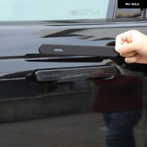 ランドローバー レンジローバー スポーツヴォーグ L460 2023 2024 ABS カーボン/マットブラック 外装 ドアハンドル トリム カーアクセサリー