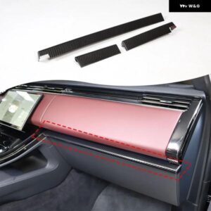 ランドローバー ABS カーボンカーセンター コンソール ダッシュボード トリム ストリップ レンジローバー スポーツ RR スポーツ 2023 2