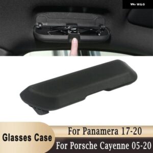 ポルシェ カイエン 2005-2020 パナメーラ 2017-2020 インテリア メガネ ケースサングラスホルダー 収納 ボックス 専用 左ハンド