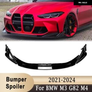 BMW フロント バンパー スポイラー リップ M3 G82 M4 2021-2024 アンダー バンパー プロテクター エア ディフューザー スプリッターガード DIY