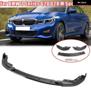 BMW フロント バンパー リップスプリッター スポイラー ディフューザー 3シリーズ G20 G28 2019-2021 M スポーツボディガードカバー キット