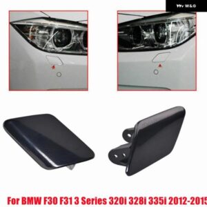 BMW F30 F31 2012-2015 フロント ヘッドライト ウォッシャー ノズル カバー キャップ 未塗装 51117293031 51117293032