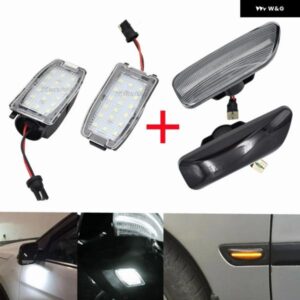 ボルボ LED シーケンシャル ウインカー サイド マーカー ウィンカー ランプ アンバー S60 S80 V70 XC70 XC90 MK1 アンダーサイドミラー パドルライト