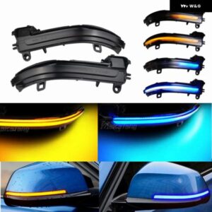 BMW ブラック LED ダイナミックウィンカー ライトサイドミラー 点滅 1 2 3 4 X1 Mシリーズ F20 F30 F31 F32 F33 F34 F36 E84 I3
