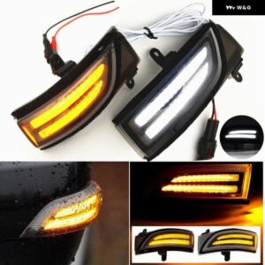 スバル 2個 LED ダイナミックウインカーサイドミラー インジケータライト車 WRX STI フォレスター アウトバック インプレッサ レガシ