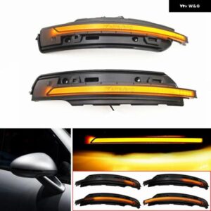 ポルシェ 2個 ウィンカーライト マカン 2014-2020 バックミラー LED ダイナミックインジケータウインカーストリーマライトランプ