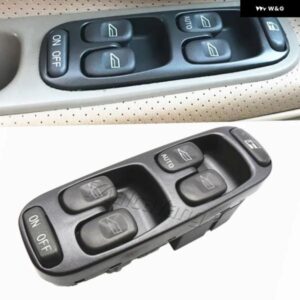 ボルボ フロントドア 運転席側 電動マスターパワーウィンドウ コントロール スイッチ ボタン 1995-2000 V70 S70 XC70 8638452