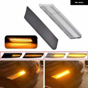 ポルシェ 2個 987 ケイマン ボクスター 911 997 カレラ ターボ GT3 GT2 ダイナミック LED サイド マーカー ウィンカー ウ