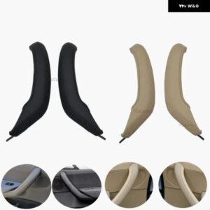BMW RHD LHD 車インナー助手席ドア左右プルハンドル革 アウター カバー X3 F25 X4 F26 2009-2016 アクセサリー