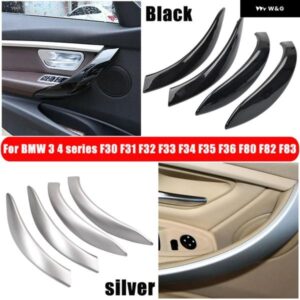BMW インナー ドアハンドル プル トリム カバー 車 3シリーズ 2014-2018 F30 316D 318D 320D F31 320I 325D 51417279312