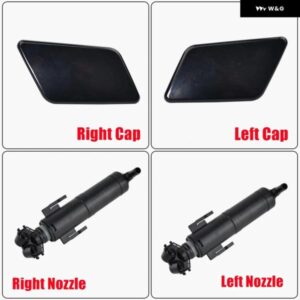 BMW ヘッドランプ ウォッシャーキャップフロントバンパー ヘッドライト ウォッシャーカバー 51112993585 51112993586 X1 E84 2009-14