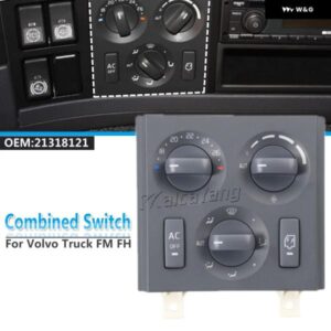 ボルボ 20508582 パネル 結合 空調 制御 トラック スイッチ 部品 トラック FH FM 21272395 21318123 21318121