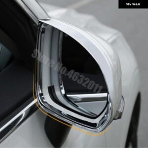 ボルボ XC60 車 2017 2018 2019 ABS クロームバックミラー ブロック雨眉 装飾 カバー トリム 2個