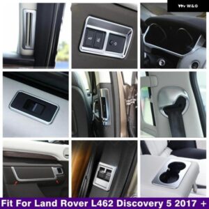 ランドローバー ピラー A B エア AC ベントウォーターカップ ホルダー ウィンドウリフト ボタン カバー トリム L462 ディスカバリー 5 2017 - 2022