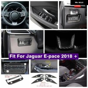 ジャガー ウィンドウリフト ボタン / エアコン ベント/ライトランプ コントロール スイッチ カバー トリム E-PACE 2018 - 202