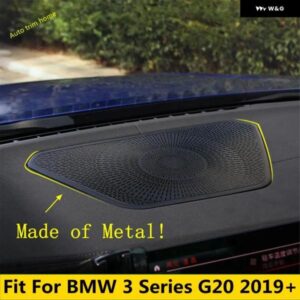 BMW センター ステレオ スピーカー オーディオ サウンドラウド スピーカー 装飾 フレーム カバー トリム 3シリーズ G20 2019 - 2024 アクセサリー