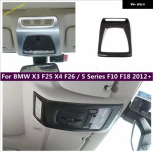 BMW フロントルーフ 読書灯ランプ 装飾 フレーム カバー トリム X3 F25 X4 F26 / 5シリーズ F10 F18 2012 - 2017 カーアクセサリー