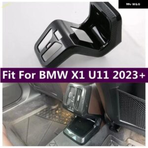 BMW ABS アームレスト リア 空調 ベントカバー トリム AC コンセント パネル 装飾 フレーム X1 U11 2023 2024 カーアクセサリー