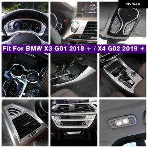 BMW ダッシュボード エア AC アウトレット ヘッド ライト コントロール スイッチ ウィンドウ リフト ボタン カバー トリム X3 G01 2018 - 2023 / X4 G02 201