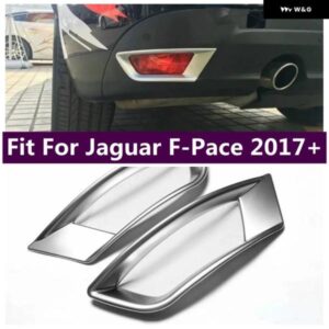 ジャガー リアテール フォグランプ ランプモールディング 装飾 フレーム カバー トリム F ペース 2017 - 2020 外装 アクセサリー